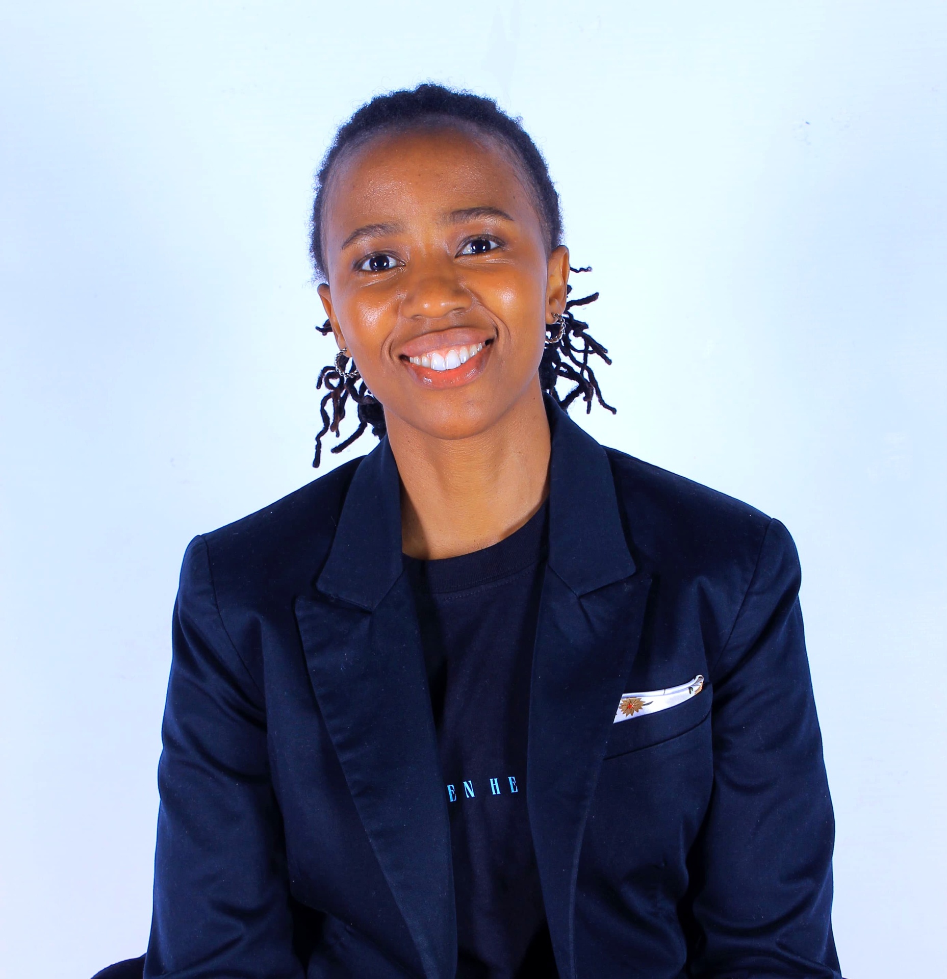 Portrait of Nobelungu Msimango, Founder and Executive Director of Charge All Africa